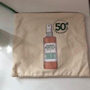 Mario Badescu 50th Anniversary cosmetic bag